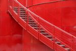 René Tardy - Stairways in red